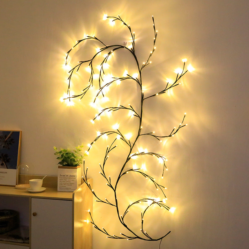 Room Decoration Lights Colorful Lights Rattan Decoration Net Red Led Light String Arrangement Colorful Lights String Lights Bedroom Arrangement