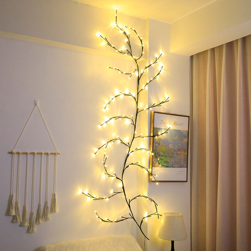Room Decoration Lights Colorful Lights Rattan Decoration Net Red Led Light String Arrangement Colorful Lights String Lights Bedroom Arrangement