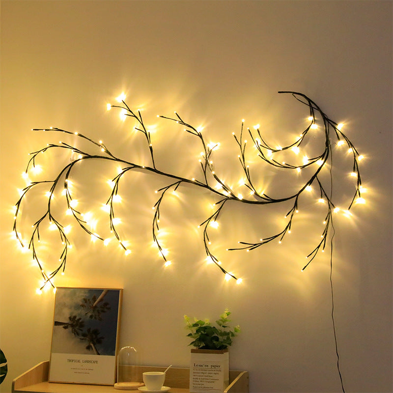 Room Decoration Lights Colorful Lights Rattan Decoration Net Red Led Light String Arrangement Colorful Lights String Lights Bedroom Arrangement
