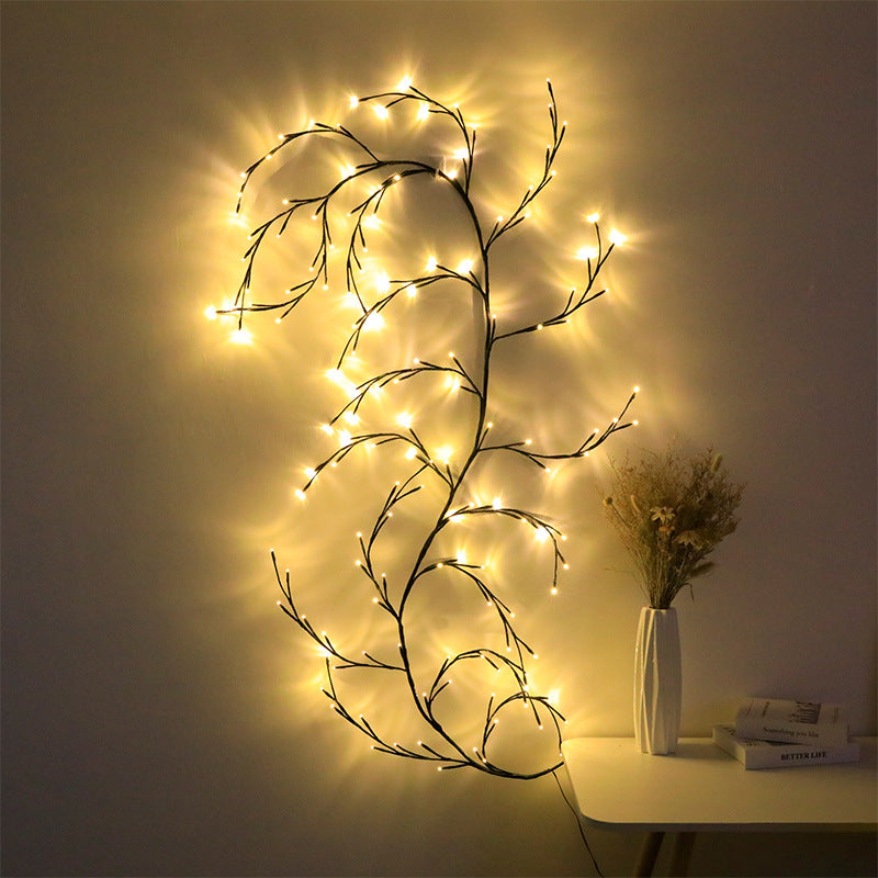 Room Decoration Lights Colorful Lights Rattan Decoration Net Red Led Light String Arrangement Colorful Lights String Lights Bedroom Arrangement