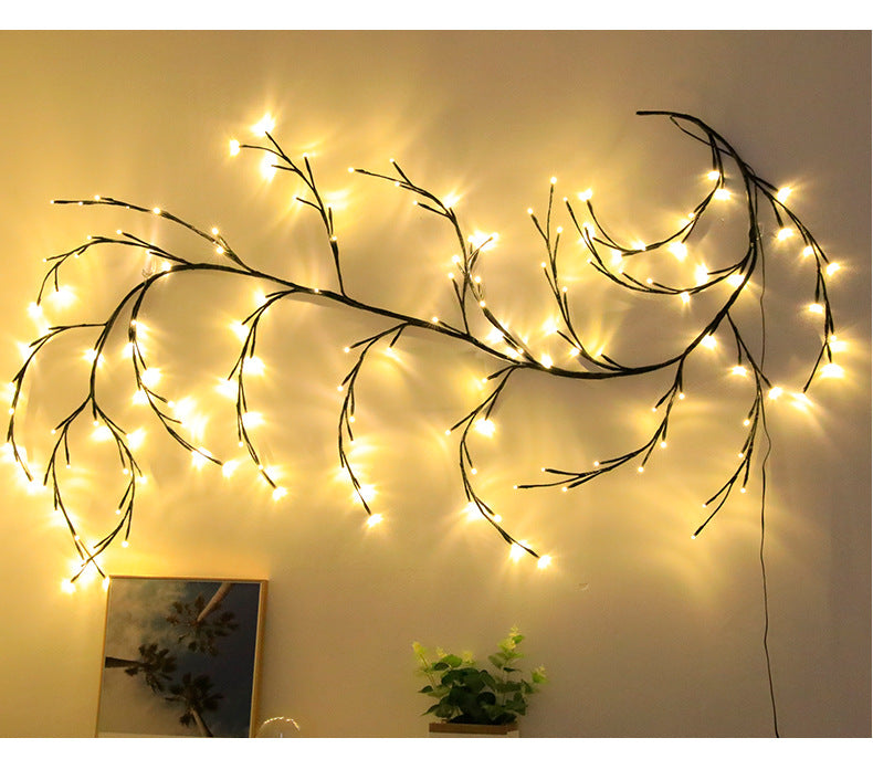 Room Decoration Lights Colorful Lights Rattan Decoration Net Red Led Light String Arrangement Colorful Lights String Lights Bedroom Arrangement